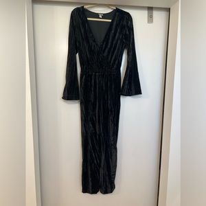 Target velour jumpsuit